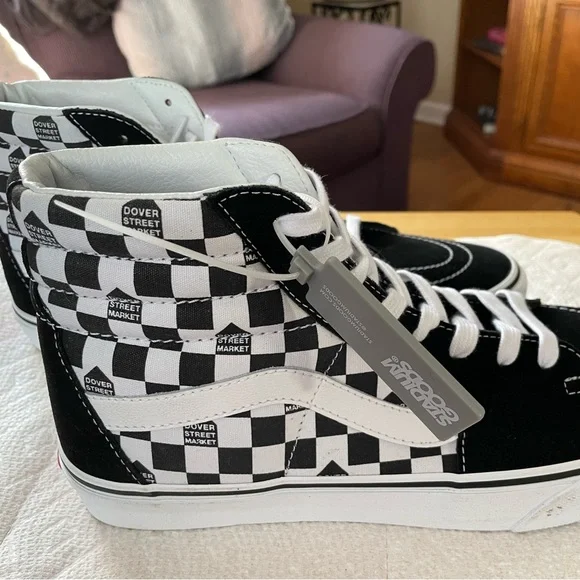 Vans Sk8-Hi DSM Checkerboard, Size 10. Limited Edition. NWT - Picture 1 of 6